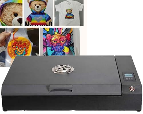 930 W Dtf-Trocknerofen, A3 A4 Dtf-Transferdruckofen Zum AushäRten Von Transferfolie, Einstellbare Temperatur- Und Zeitfunktion, Drucker Direkt Auf Folie, FüR Den Transferdruck Von T-Shirts Und HüTen