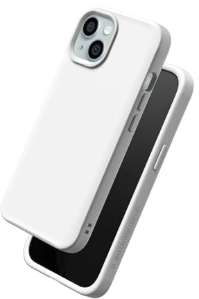RhinoShield SolidX Hülle für iPhone 15 | Fallschutz nach Militärstandard, verstärkte Stoßdämpfung, verbesserter Eckenschutz, schlankes und leichtes Design