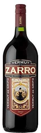ZARRO vermut rojo botella 1 lt