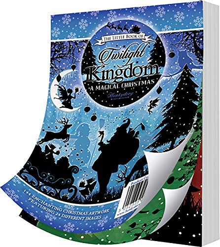 Hunkydory The Little Book Of A6 Paper Pad 144/Pkg-Twilight A Magical Christmas, 24 Designs