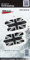 BIKE-label 300534N - Adesivo con bandiera 3D, motivo: Union Jack England, 70 x 37 mm