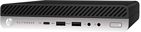 HP EliteDesk 800 G5 Intel® Core i5 di Nona Generazione i5-9500T 8 GB DDR4-SDRAM 256 GB SSD Nero, Argento Mini PC EliteDesk 800 G5, 2,2 GHz, Intel® Core i5 di Nona Generazione, i5-9500T,