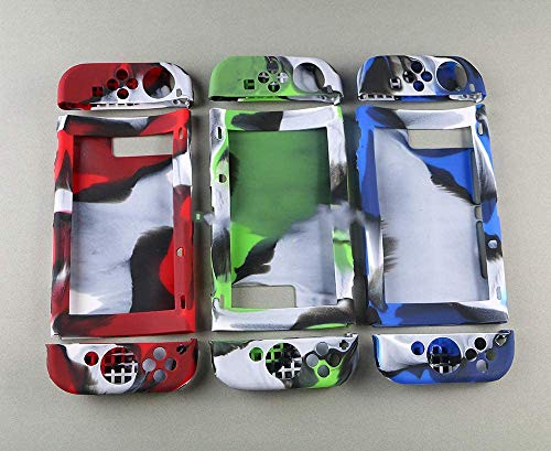 Silikon-Schutzhülle für Nintendo Switch NS Joy-Con Controller (Grün Joy-Con)