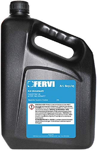 OLIO LUBROREFRIGERANTE EMULSIONABILE PER TAGLIO METALLI FERVI (G030/05-5 LITRI)