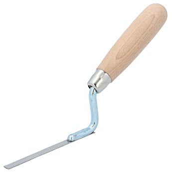 Fugenkelle Fugkelle Fugeisen Verfugkelle Stoßfugenkelle Sichtmauerwerk Klinker (8 x 130 mm)