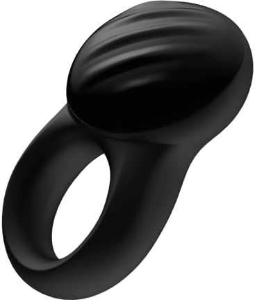 Satisfyer Signet Ring Connect App Vibrations-Penisring | App-Steuerung möglich | Wasserdicht (IPX7) | Penis Sex-Spielzeug für Männer und Paare | 8,5 cm