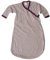 Lilano, Wickelsack Ringel, 70% Wolle (kbT), 30% Seide, 210 gr./m² (Beere/Natur, 74-80)