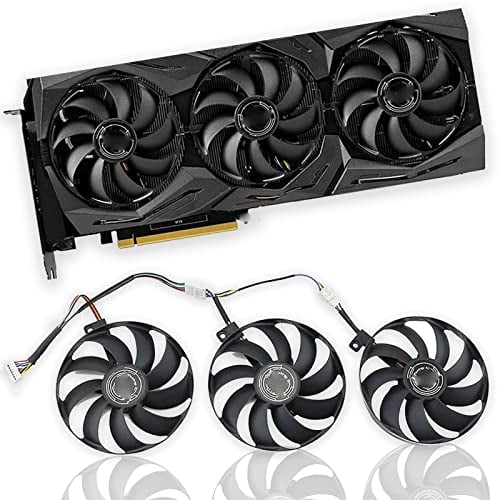 Dotodo T129215SU GPU Card Cooler Fans For ASUS ROG STRIX-GeForce RTX 2070 2080 SUPER Ti GAMING RTX2080 RTX2080Ti Fan (Fan-ABC)