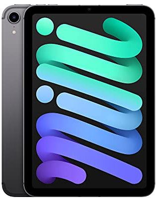 2021 Apple iPad Mini (8.3-inch, Wi-Fi + Cellular, 256GB) - Space Grey (Renewed)