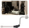 Omabeta Steam Tube, Stainless Steel Steam Wand Coffee Machine Steam Tube Coffee Machine Replacement Parts for 680 685 Coffee Maker