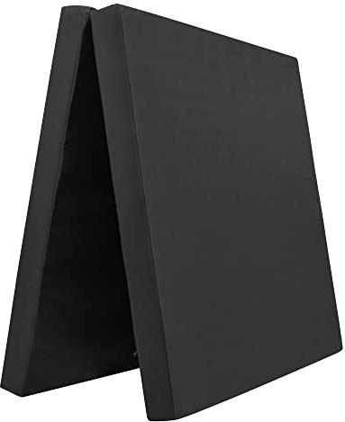 Grevinga® klappbare Turnmatte | RG 22 | 200 x 100 x 8 cm | SCHWARZ