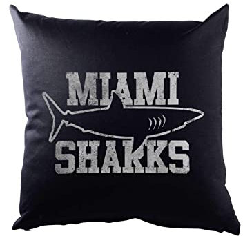 Urban Backwoods Miami Sharks Kissen Dekokissen