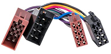 ISO Radio Stereo Wire Harness Adapter Plug for Vw Seat Passat Golf Polo