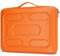 DOMISO 15.6 inch Laptop Sleeve with Handle Shockproof Waterproof EVA Protective Case for 15.6 Yoga 720 IdeaPad 310 320 ThinkPad T570/16 ThinkPad T16/HP Envy 15/15.6 Notebooks, Orange