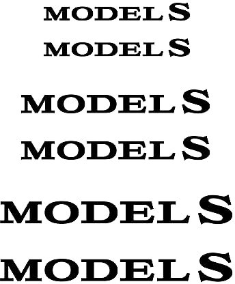KRHINO Car Stickers for Tesla Model 3 X S Y P100D, 6 Pcs PVC Brake Caliper Stickers Heat Resistant Decoration Decals Gifts and Merchandise Car Accessories,C