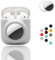 2-in-1: CAQAKA Schutzhülle für AirPods der 2. / 1. Generation und AirTag, weiche Silikon-Schutzhülle für Jungen, Mädchen, Damen, Herren, kompatibel mit AirPods der 2. / 1. Generation
