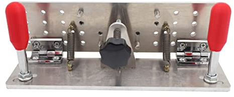 ALMVIS Gürtelschleifer Aluminiumlegierungsmesser Jig Messer Schärfer Jig Schärfen Locator Messer Schärfen Clip Fit for Gürtel Sander Belt Maschine Messerschärfset