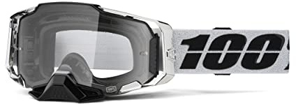 100% Armega MX Offroad Schwimmbrille mit klaren Gläsern