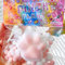 Cute Soft Cat Paw Squeeze Toys,2024 New Squishy Cat Paw Squeeze Toys,Kawaii Fluffy Sensory Toys, Ultra Soft Cute Funny Novelty Things Suitable for Kids (Purple)