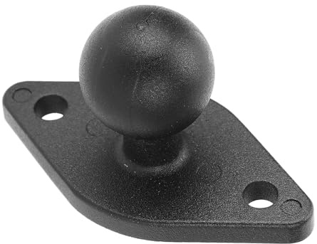1 Inch Ball Mount Base Aluminum Alloy Mount Plate, Universal for RAM Mounts B Size 1 Inch Ball with AMPS Hole