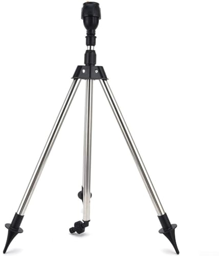 Zoegneer Automatischer rotierender Sprinkler, 360-Grad-Bewässerungsdüse für Gartenarbeit, Landwirtschaft, Begrünung, Rasenbewässerung