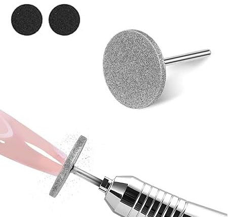 Broca Eléctrica for Uñas, Almohadillas de Carburo de Esmeril, Brocas de Disco de Lijado para Uñas, Brocas Eléctricas para Lima de Pies, Suministros de Pedicura, Herramientas de Manicura