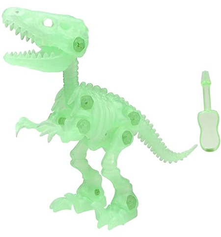 BCOATH 1 Satz Schraubendreher Dinosaurier Skelettfigur Spielzeug zum Zusammenbauen saurier Spielzeug Dinosaur Toys Kinderspielzeug Spielzeuge im Dunkeln leuchten Dinosaurier Partygeschenk