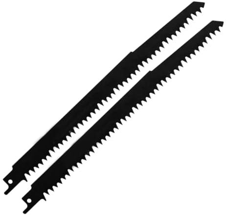 XPEX 2 Stück Säbelsägeblatt Stein, 240Mm Sägeblätter Säbelsäge, Hartmetallstahl Sägeblätter, Holz Stein Sägeblatt Für Säbelsägen, Steinsäge Für Porenbeton, Für Beton, Für Einhell, Für Bosch