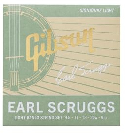 Gibson Earl Scruggs Banjo String Set, Light Gauge