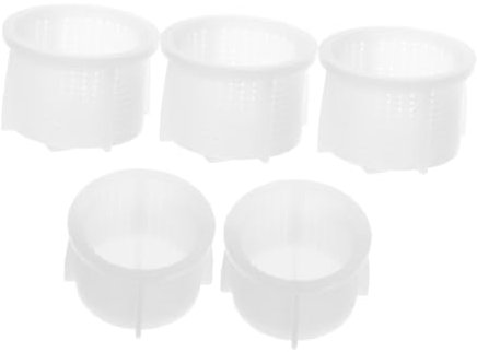 KONTONTY 5piezas Filtro De Entrada De Agua Para Lavadora Pantalla De Malla Plástica Repuesto Para Válvula De Entrada Fácil Instalación Y Mantenimiento