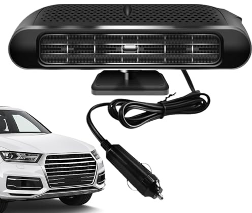 Kompakte Auto-Heizung - 12V/24V 360-Grad Drehbarer Abtauer Dimaentferner,Elektrische Heizung Für Limousine SUV Pickup Roller Indoor Armaturenbrett Schlafzimmer