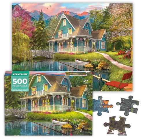 500 Teile Puzzle Erwachsene Landschaft 500 Teile Puzzle Landschaft Puzzles 500-Teile Landschaften 500-Teile Puzzles Erwachsene Schwierig Lernspiele – Deko-Puzzle für Teenager und Senioren