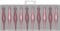 10 x Blush Pink Christmas Tree Droplet Decorations Mixed Matt & Glitter Finishes