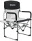 KingCamp Directors Camping Chairs for Adults, Up to 180 kg Heavy Duty Folding Directors Chair for Heavy People, Small Package Outdoor Camping Chair with Side Table Padded Armrest, for Garden Fishing