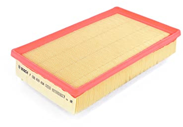 Bosch S0434 Car Air Replacement Filter | Separates Particles from the Air Intake - Moisture-resistant plus High Tensile Strength