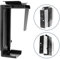 PRIMEMATIK AC65-0002-VCES - Soporte de Caja de Ordenador bajo Mesa o fijación a Pared Ajustable (88-203mm), Color Negro