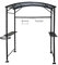 Habrita Foresta Carport Grill aus Stahl, anthrazit, 180 x 143 x 224 cm – CAR1713AC