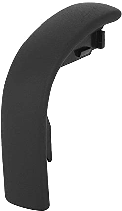 Deror Schaltknauf-Dekor aus echtem Leder für Schaltknauf passend für DSG-Automatikgetriebegriff (schwarz)