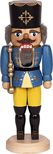 Saico Nussknacker, Holz, blau, 29cm