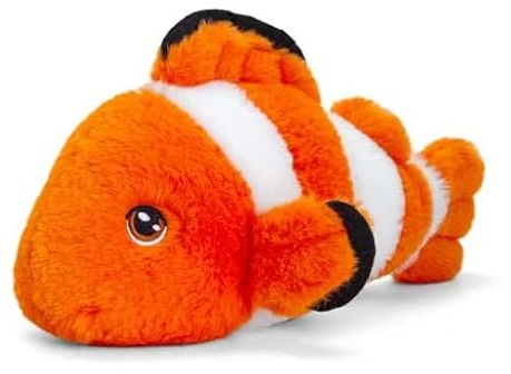 Deluxe Paws 100% recyceltes Plüsch-Eco-Spielzeug (Clownfisch)