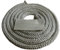 Joint de poêle - Cordon d'étanchéité - Diamètre 14 mm - Blanc - Longueur 2,5 m - Joint rond pour poêle à cheminée - Joint de cordon (14 x 14 x 2500 mm)