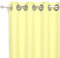 Soleil d'ocre, Alix Rideau à Oeillets, Vert Citron, Polyester, 135x250 cm