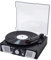 Victor VHRP-1100 Lakeshore 5-in-1 Turntable System with Record Player, Bluetooth, USB Playback and Recording, FM Radio, and Built-in Stereo Speakers – Perfect for Vinyl Lovers and Digital Music Fans