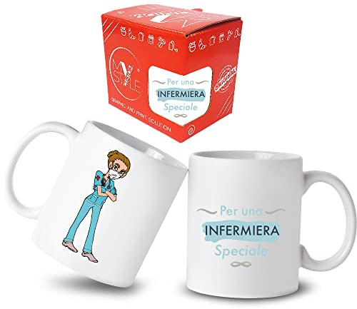 My Custom Style Tazza Classica in Ceramica #Mestieri-Infermiera# 325 ml