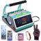 Tumbler Heat Press Machine DIY Mug Cup Heat Transfer Sublimation Heat Press Machine for 20oz Skinny Tumblers (20oz Green)