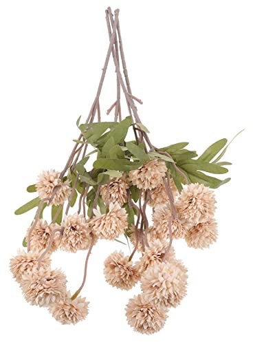 Yardwe 4 Stück Künstliche Löwenzahn Bouquet Materialien Für Blumenarrangements Selber Machen Gefälschte Löwenzahn-Ornamente Künstliche Löwenzahnkugeln Haushalt Plastikblume Braut