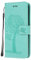 Wuhaizher Nokia C32 Case Leather Wallet Flip Folio Magnetic Clasp Stand View Bookstyle Cases for Nokia C32 Phone Case Cover Shockproof Cute Owl & Tree Pattern, Green