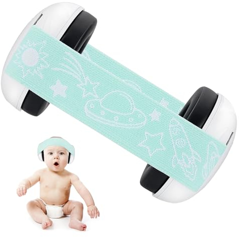 Funmo Gehörschutz Baby Gehörschutz für Babys Baby Kopfhörer Lärmschutz Baby Gehörschutz Baby Ear Defenders und Protektoren Für Babys Und Kleinkinder Von 0 Bis 18 Monate-A