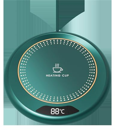 Coffee Mug Warmer, Coffee Warmer with 3 Temperature Setting, USB Beverage Warmer with Auto Shut Off, Portable Size, Electric Cup Warmer Coffee Warmer for Desk, for Coffee, Tea, Milk