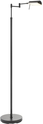 Casa Nova LED-Stehlampe - H 146 cm - Schwarz - Metall - dimmbar